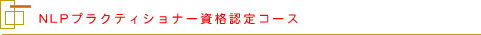 NLP�v���N�e�B�V���i�[���i�F��R�[�X